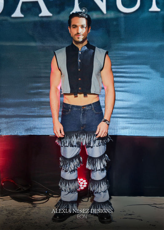 JAMES TIERED RUFFLE UNISEX PANTS