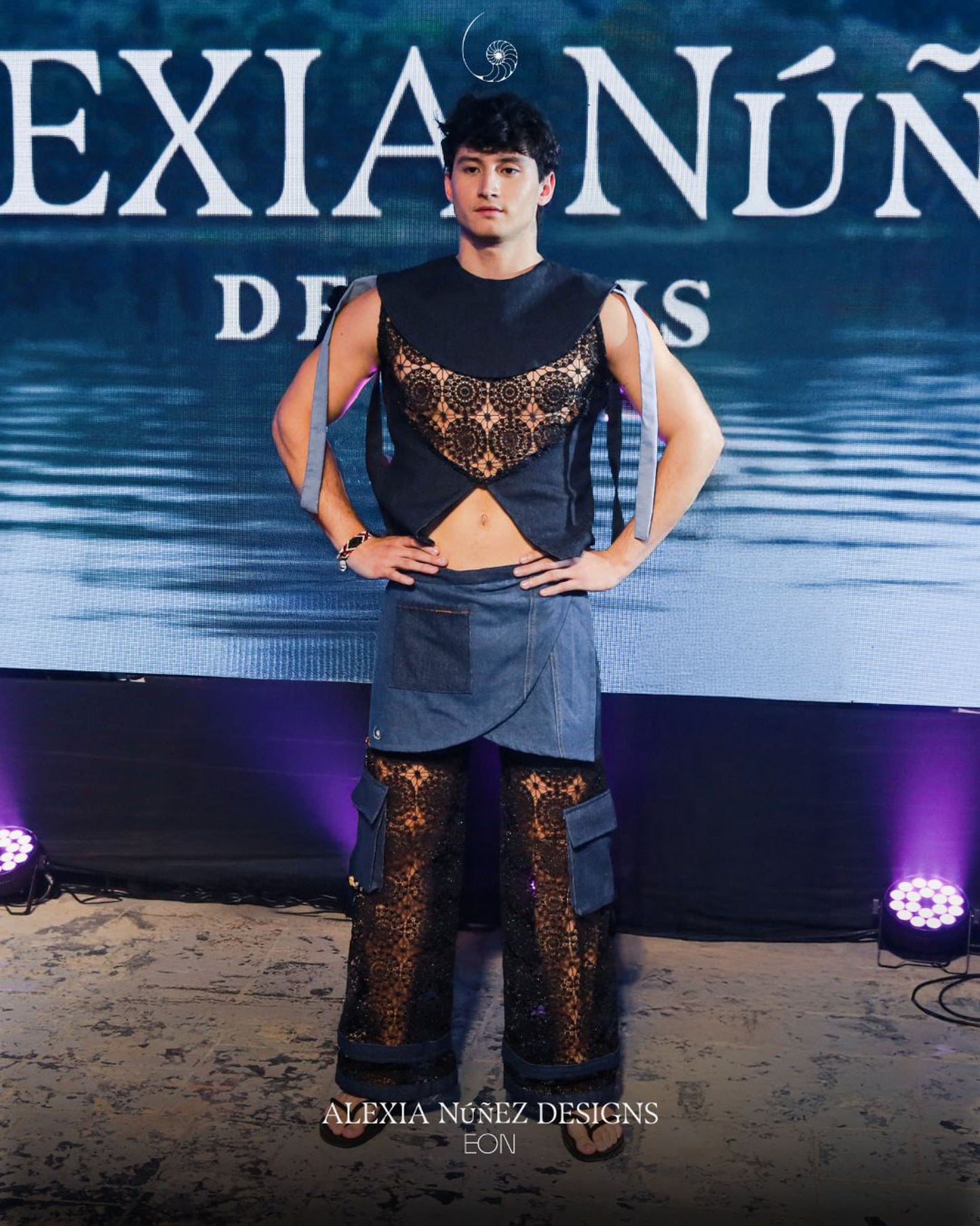 ALVARO PANELLED UNISEX PANTS